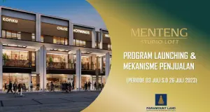 Dijual Menteng Studio Loft 1 0001