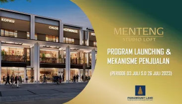 Dijual Menteng Studio Loft