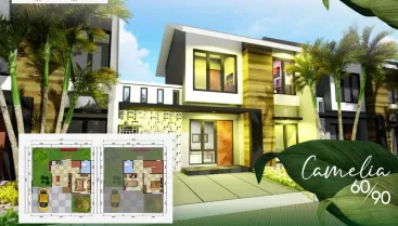 Dijual GREEN PARK RESIDENCE (Non-Furnished) TIPE CAMELLIA 9x10