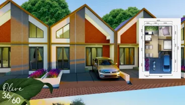 Dijual GREEN PARK RESIDENCE NonFurnished TIPE OLIVE 6x10