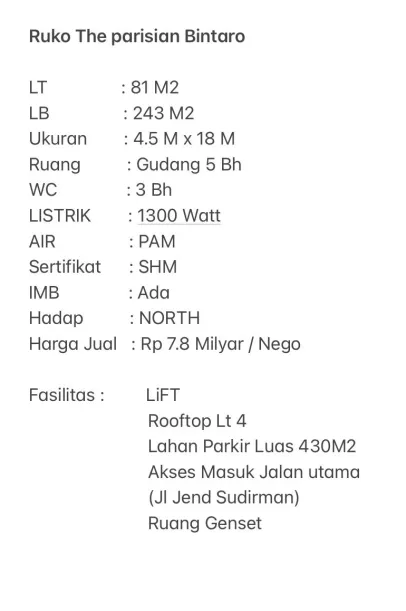 Dijual Ruko The parisian Bintaro 12 whatsapp_image_2023_09_11_at_11_25_25_1